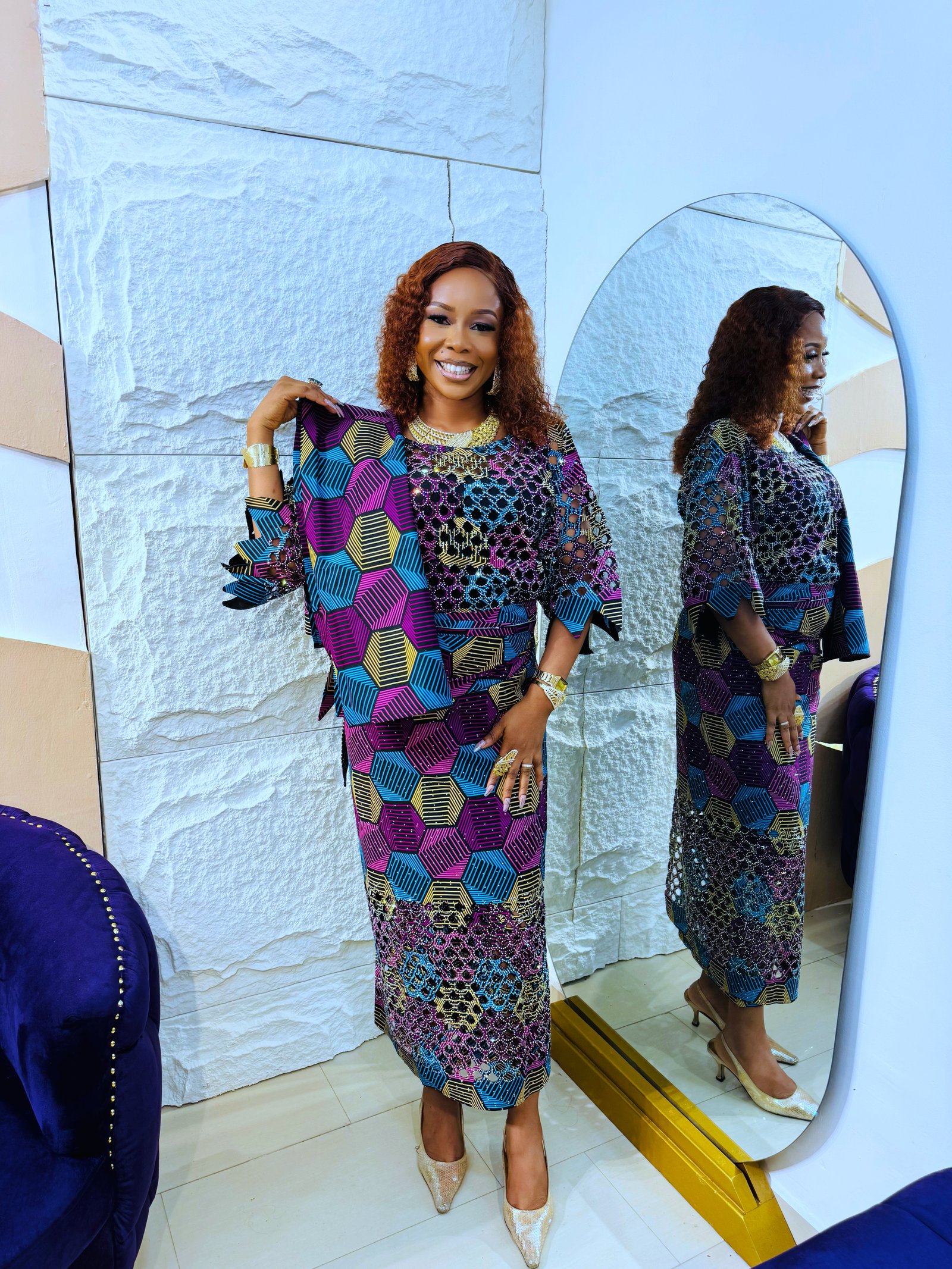 Ankara Lazer cut IRO and buba