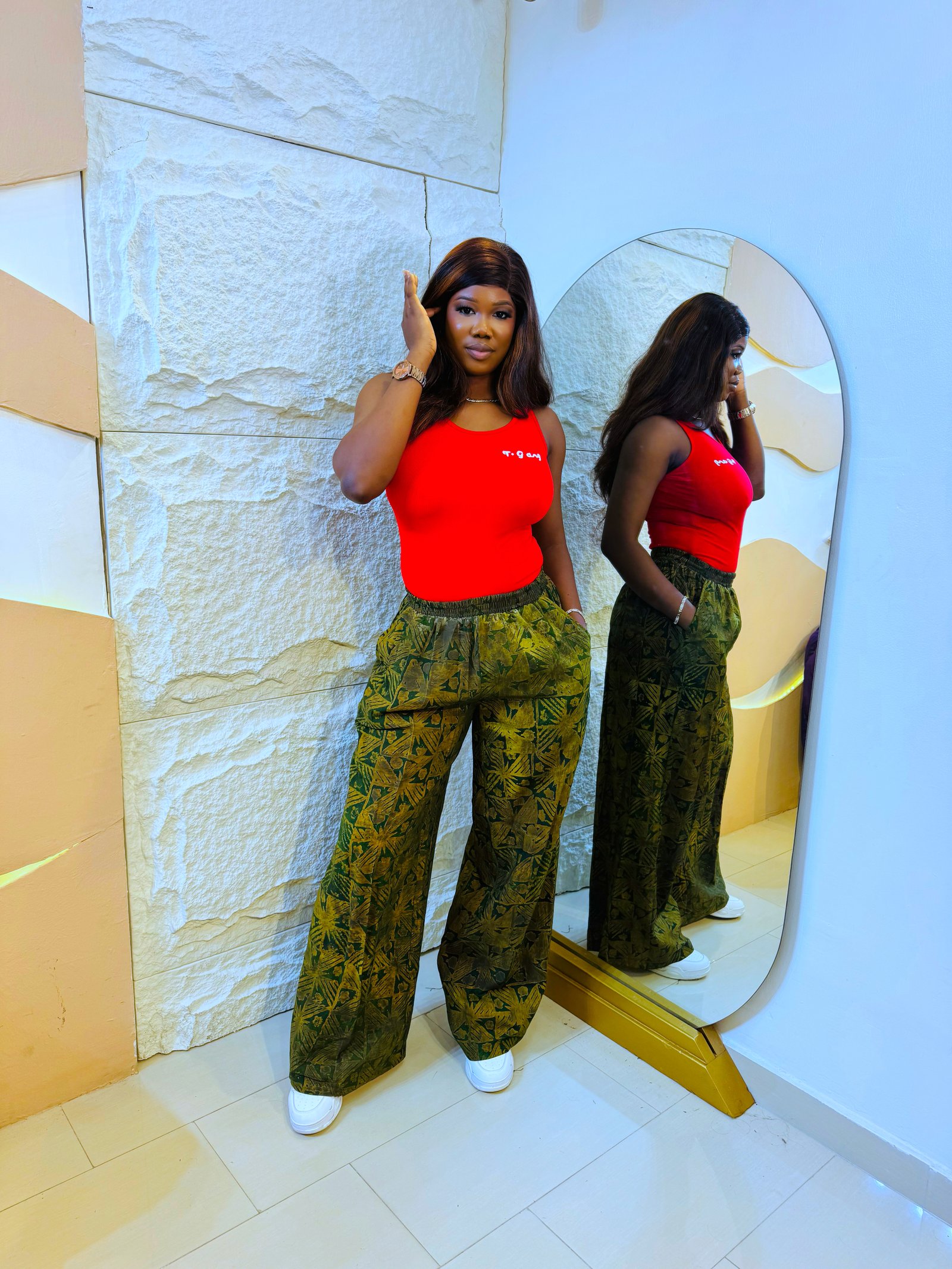 Pamela Adire  silk pant